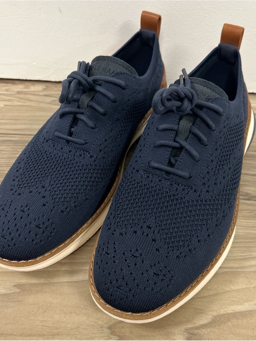 Cole Haan ØriginalGrand Energyweave Stitchlite Wingtip Oxfords Men 8 C40571 NWOB